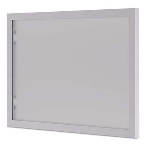 Bl Series Hutch Doors, Glass, 13.25w X 17.38h, Silver/frosted