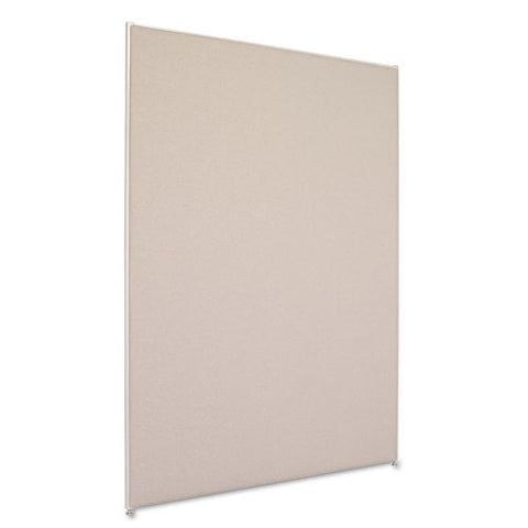 Verse Office Panel, 48w X 72h, Gray