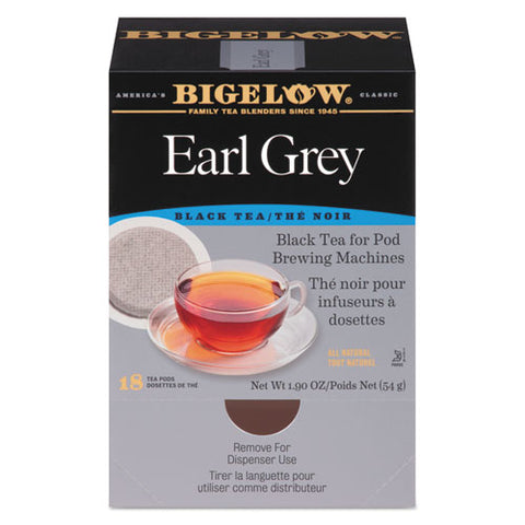 Earl Grey Black Tea Pods, 1.90 Oz, 18/box