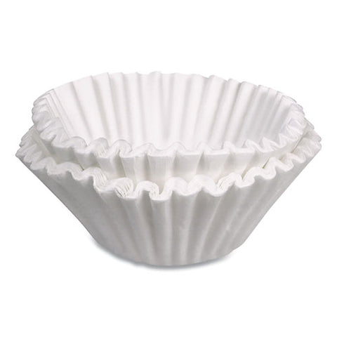 Coffee Filters, 12 Cup Size, Flat Bottom, 3,000/carton