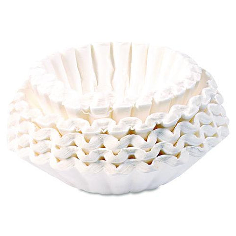 Commercial Coffee Filters, 6 Gal Urn Style, Flat Bottom, 36/cluster, 7 Clusters/carton