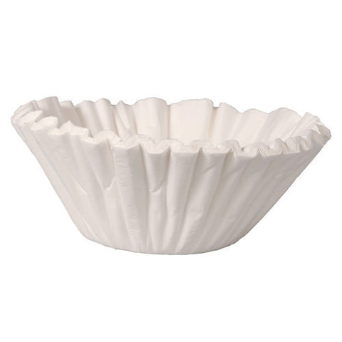 Flat Bottom Coffee Filters, 12 Cup Size, 250/pack