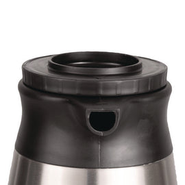 1.9 Liter Thermal Pitcher, Stainless Steel/black