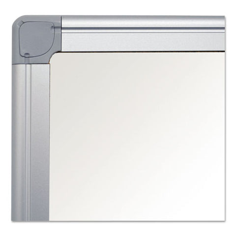 Earth Silver Easy Clean Magnetic Dry Erase Boards, 36" X 24", White Surface, Satin Aluminum Frame