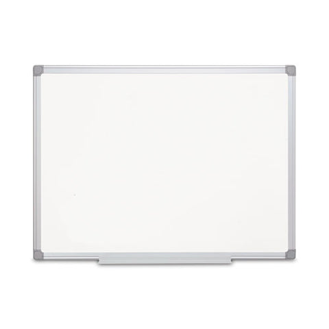 Earth Silver Easy Clean Magnetic Dry Erase Boards, 36" X 24", White Surface, Satin Aluminum Frame