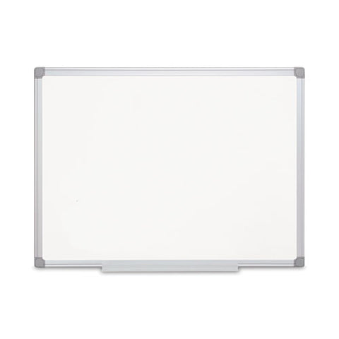 Earth Silver Easy Clean Magnetic Dry Erase Boards, 48" X 36", White Surface, Satin Aluminum Frame