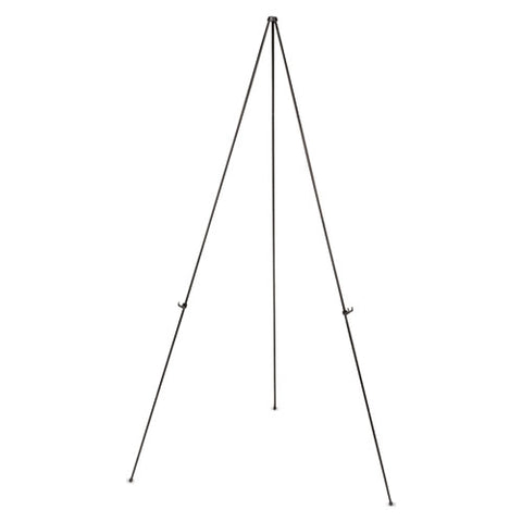 Instant Easel, 61.5" High, Black, Steel, Lightweight