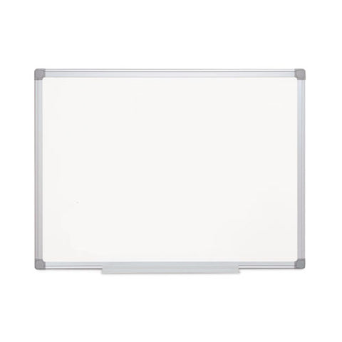 Earth Gold Ultra Magnetic Dry Erase Boards, 24" X 36", White Surface, Satin Aluminum Frame