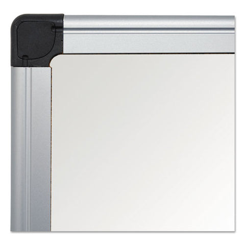 Value Melamine Dry Erase Board, 24" X 36", White Surface, Satin Aluminum Frame