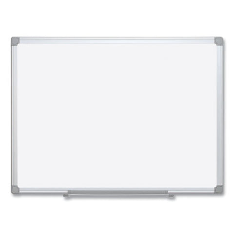 Earth Silver Easy Clean Dry Erase Boards, 72" X 48", White Surface, Satin Aluminum Frame