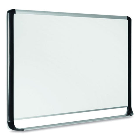 Gold Ultra Magnetic Dry Erase Boards, 48" X 36", White Surface, Black/satin Aluminum Frame