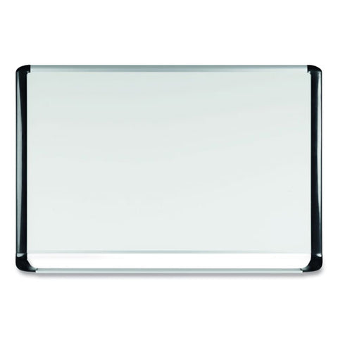 Gold Ultra Magnetic Dry Erase Boards, 48" X 36", White Surface, Black/satin Aluminum Frame