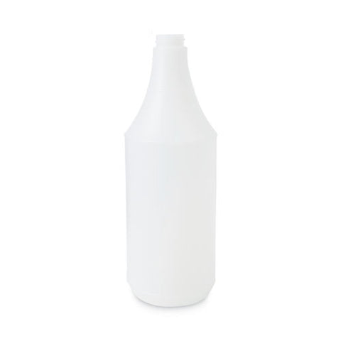 Embossed Plastic Spray Bottle, 32 Oz, Clear, 24/carton