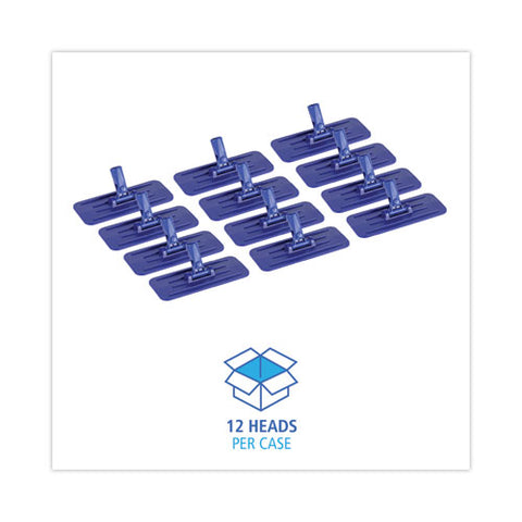 Swivel Pad Holder, Plastic, Blue, 4 X 9, 12/carton