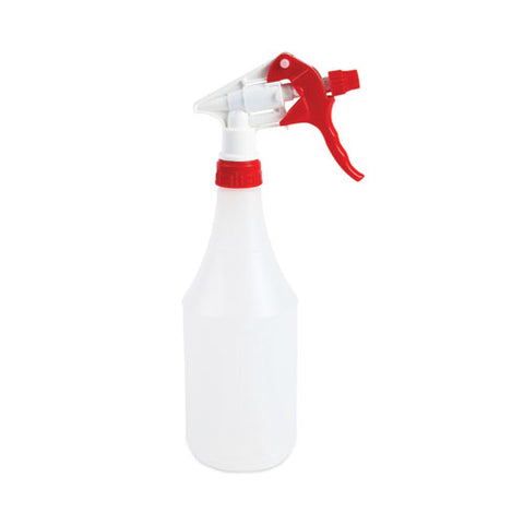 General Purpose Trigger Sprayer, 8" Tube, Fits 16 Oz To 24 Oz Bottles, Red/white, 24/carton