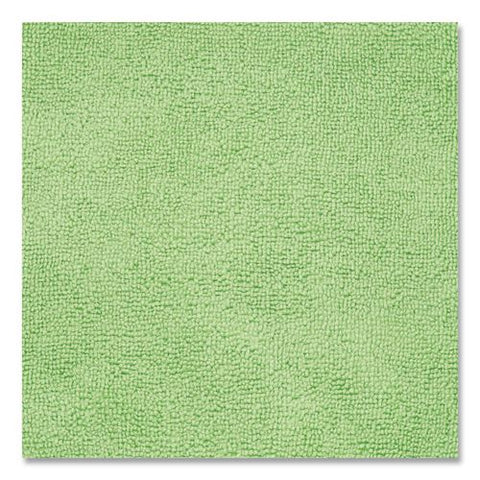 Microfiber Cloths, 12 X 12, Green, 12/pack