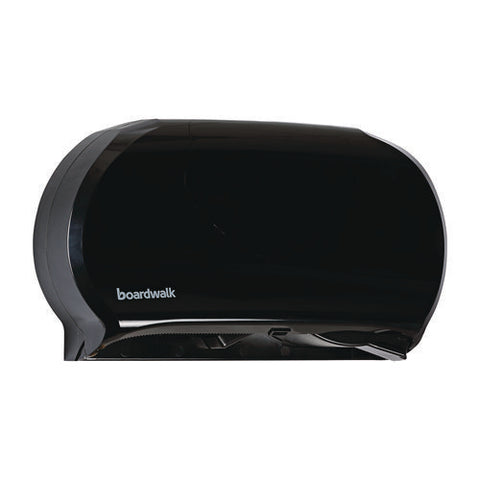 Jumbo Twin Toilet Tissue Dispenser, 20.25 X 6 X 12.25, Black