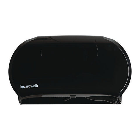 Jumbo Twin Toilet Tissue Dispenser, 20.25 X 6 X 12.25, Black