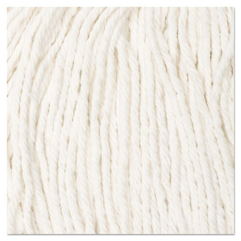 Cut-end Wet Mop Head, Rayon, No. 20, White