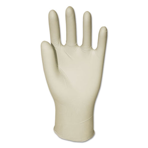 Powder-free Synthetic Vinyl Gloves, Small, Cream, 4 Mil, 100/box