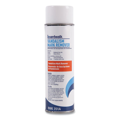 Vandalism Mark Remover, 15 Oz Aerosol Spray, 12/carton