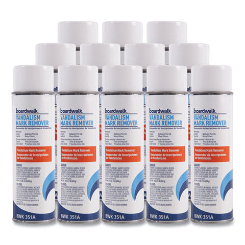 Vandalism Mark Remover, 15 Oz Aerosol Spray, 12/carton