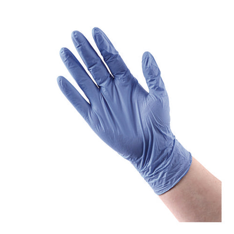 Disposable General-purpose Nitrile Gloves, Small, Blue, 4 Mil, 1,000/carton