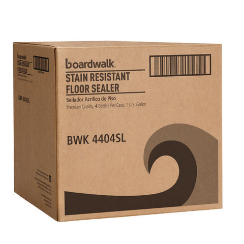 Stain Resistant Floor Sealer, Unscented, 1 Gal Bottle, 4/carton