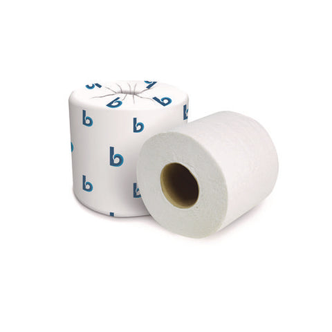 2-ply Toilet Tissue, Septic Safe, White, 125 Ft Roll Length, 500 Sheets/roll, 96 Rolls/carton