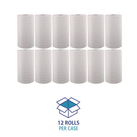 Kitchen Roll Towel, 2-ply, 11 X 8.5, White, 250/roll, 12 Rolls/carton