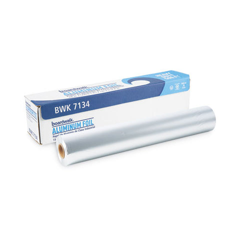 Heavy-duty Aluminum Foil Roll, 87 Gauge, 18" X 500 Ft