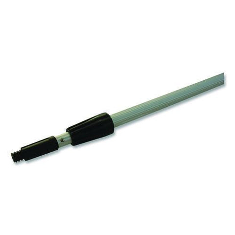 Aluminum Extension Pole, 96", Silver/black