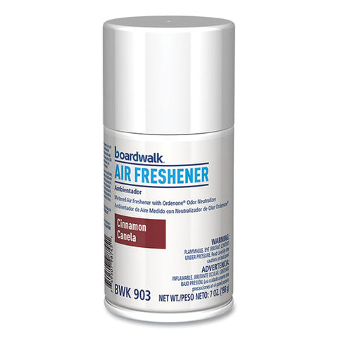 Metered Air Freshener Refill, Cinnamon Sunset Scent, 7 Oz Aerosol Spray, 12/carton