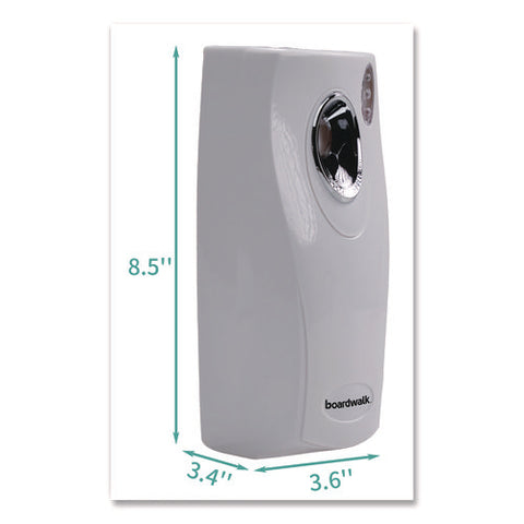 Metered Air Freshener Dispenser, 9.5" X 3.5" X 3.75", White, 12/carton