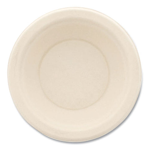 Bagasse Pfas-free Dinnerware, Round Bowl, 12 Oz, Tan, 1,000/carton