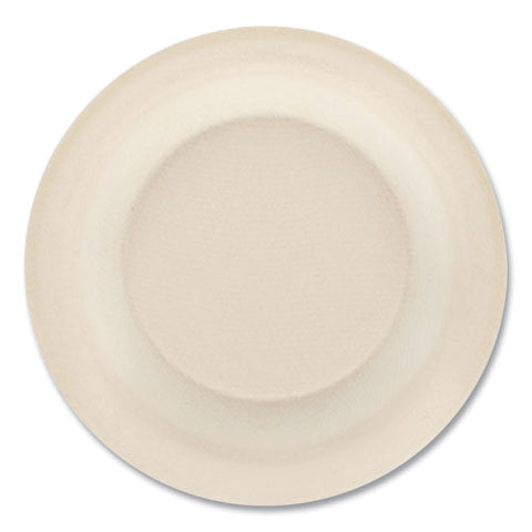 Bagasse Pfas-free Dinnerware, Round Bowl, 12 Oz, Tan, 1,000/carton