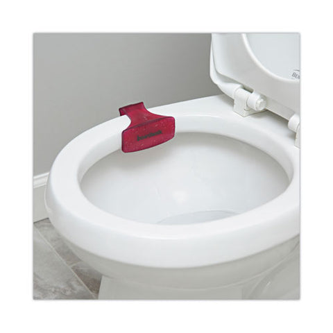 Toilet Bowl Clip, Spiced Apple Scent, Red, 72/carton