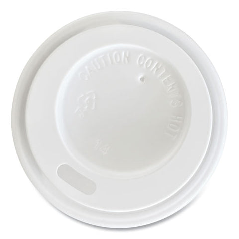 Hot Cup Lids, Fits 4 Oz Cup, White, 1,000/carton