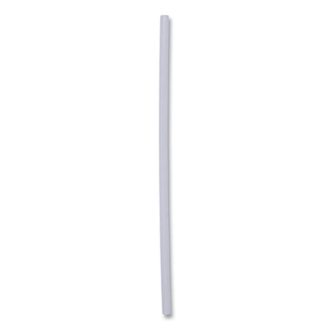 Jumbo Straws, 7.75", Plastic, Translucent, Unwrapped, 250/pack, 50 Packs/carton