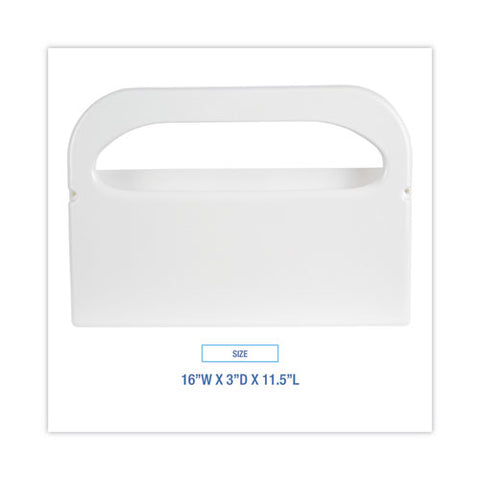 Toilet Seat Cover Dispenser, 16 X 3 X 11.5, White, 2/box