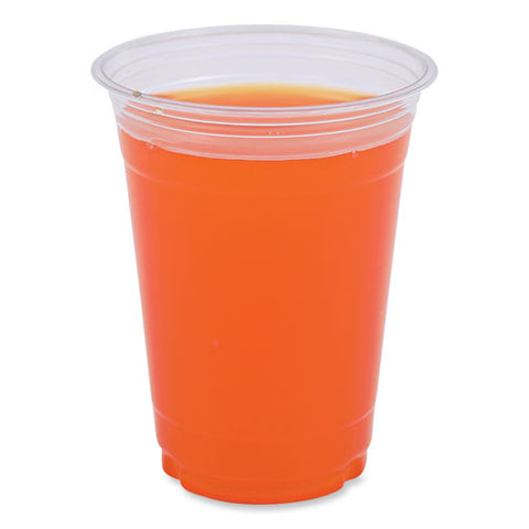 Clear Plastic Cold Cups, 16 Oz, 50/sleeve, 20 Sleeves/carton