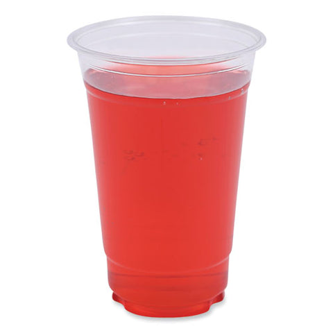 Clear Plastic Cold Cups, 20 Oz, 50/sleeve, 20 Sleeves/carton