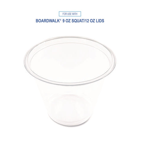 Clear Plastic Pet Cups, 9 Oz, 50/pack