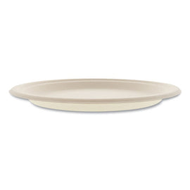 Bagasse Pfas-free Dinnerware, Plate, 10" Dia, Tan, 500/carton