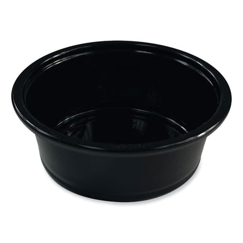 Souffle/portion Cups, 1.5 Oz, Black, 2,500/carton