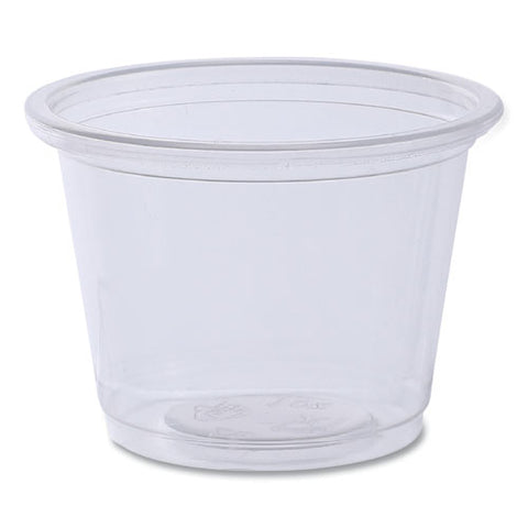 Souffle/portion Cups, 1 Oz, Clear, 125/sleeves, 20 Sleeves/carton