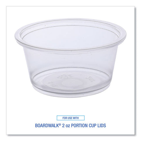 Souffle/portion Cups, 2 Oz, Clear, 125/sleeve, 20 Sleeves/carton