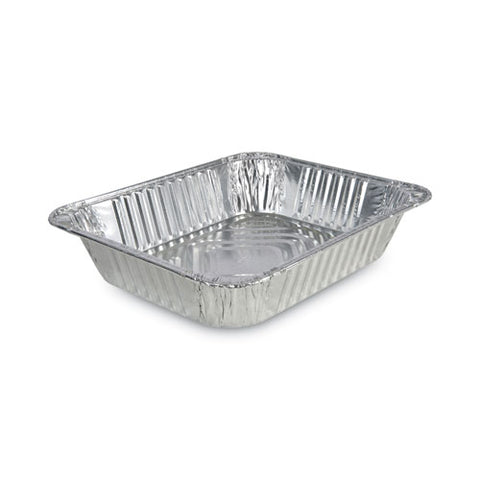 Aluminum Steam Table Pans, Half-size Deep, 400 Gauge, 2.56" Deep, 10.38 X 12.75, 100/carton