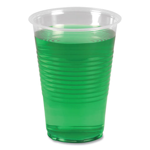 Translucent Plastic Cold Cups, 14 Oz, 50/pack