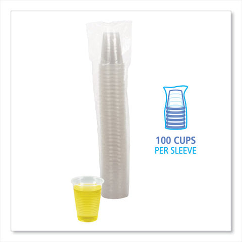 Translucent Plastic Cold Cups, 7 Oz, 100/pack